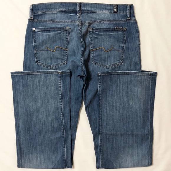 7FAM Wmn’s Lexie Lowrise Bootcut Stretch Jeans- 31 - Picture 9 of 16